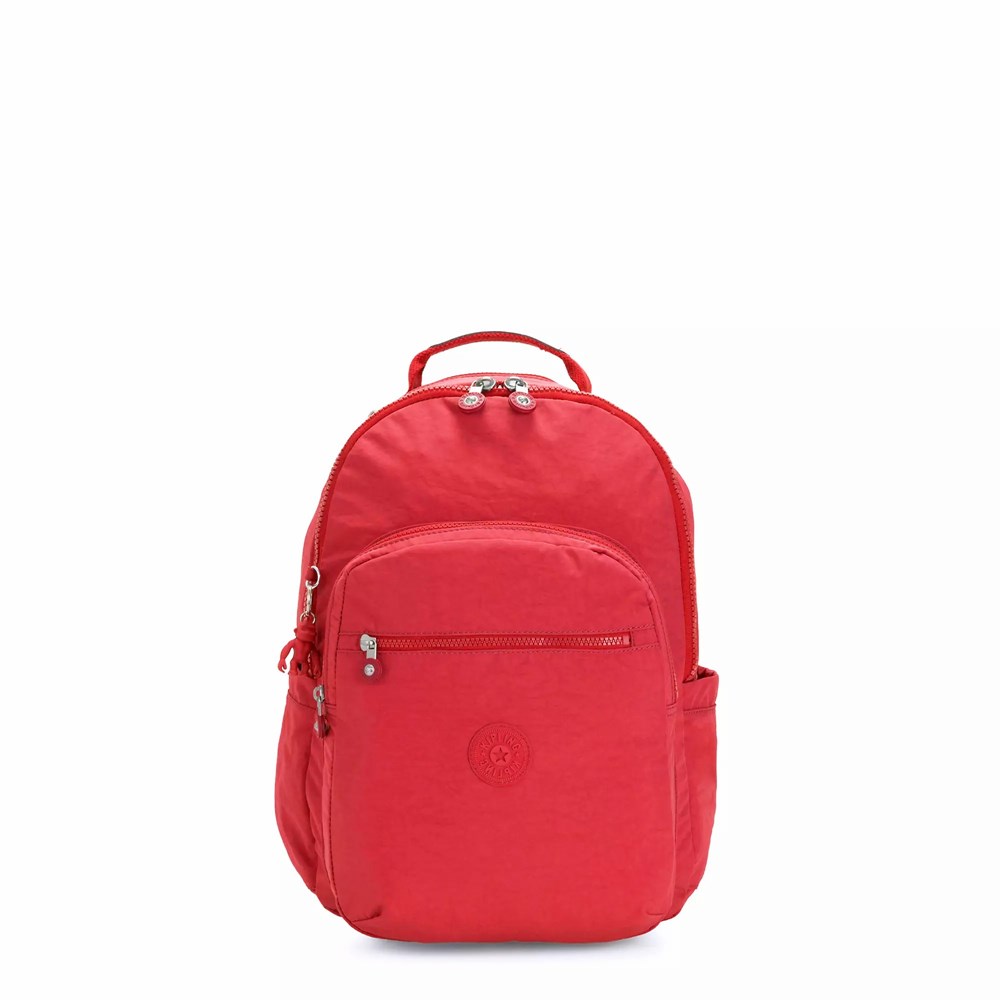 Mochilas De Moda Kipling Seoul Small Mujer Rojas Rojas Oscuro | DGQK-17982