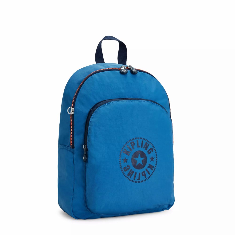 Mochilas De Viaje Kipling Curtis Medium Mujer Azules | VBWJ-63245