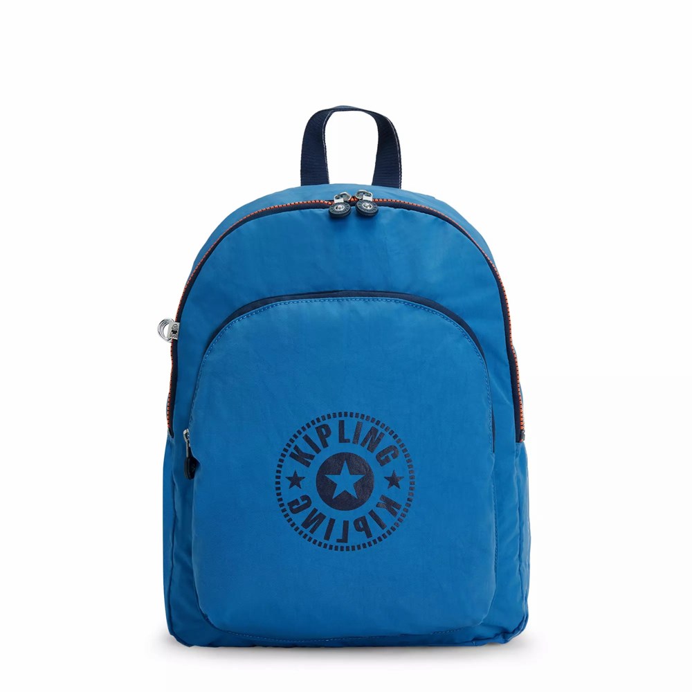 Mochilas De Viaje Kipling Curtis Medium Mujer Azules | VBWJ-63245