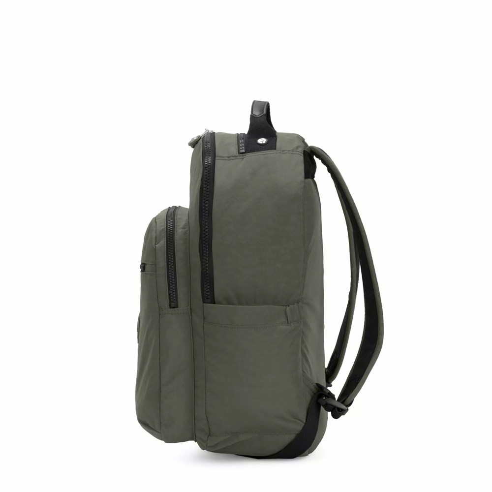 Mochilas De Viaje Kipling Seoul Small Mujer Verde | HCIG-21685