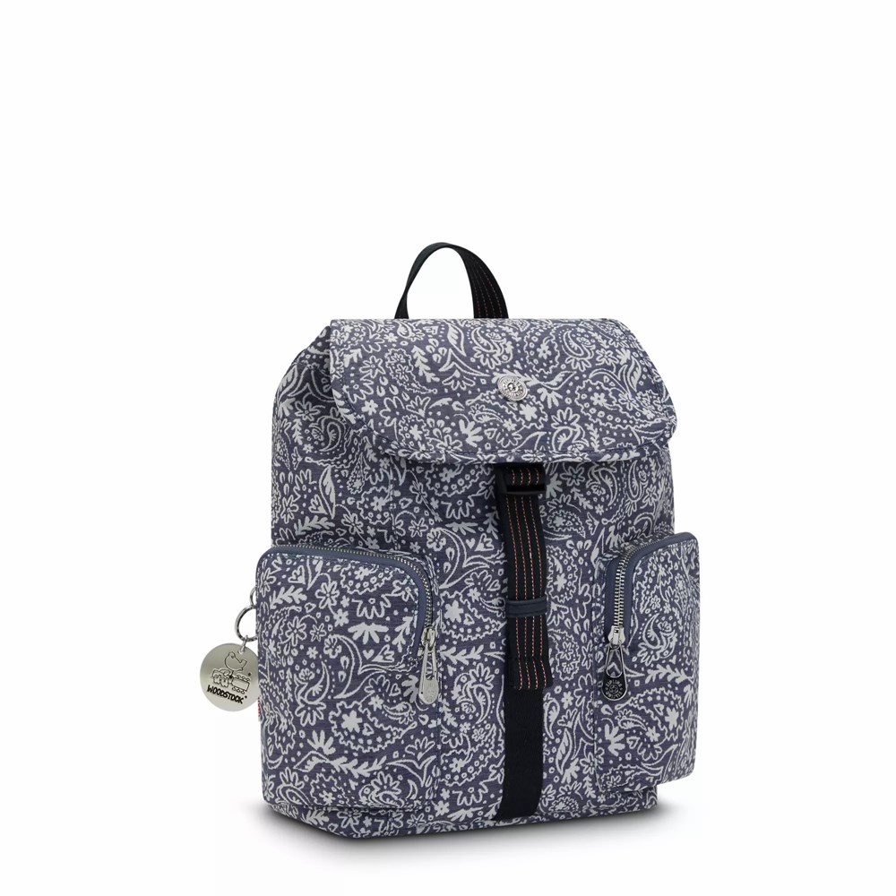 Mochilas De Viaje Kipling Woodstock Anto Mujer Azules | FZOV-69073