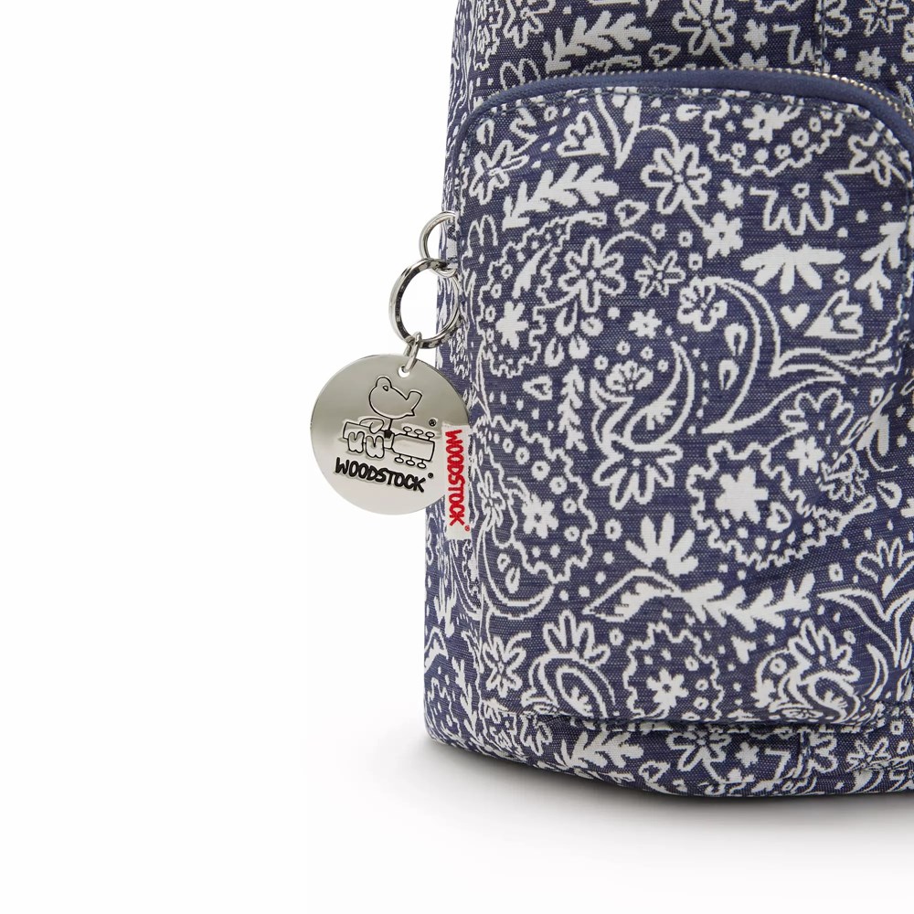 Mochilas De Viaje Kipling Woodstock Anto Mujer Azules | FZOV-69073