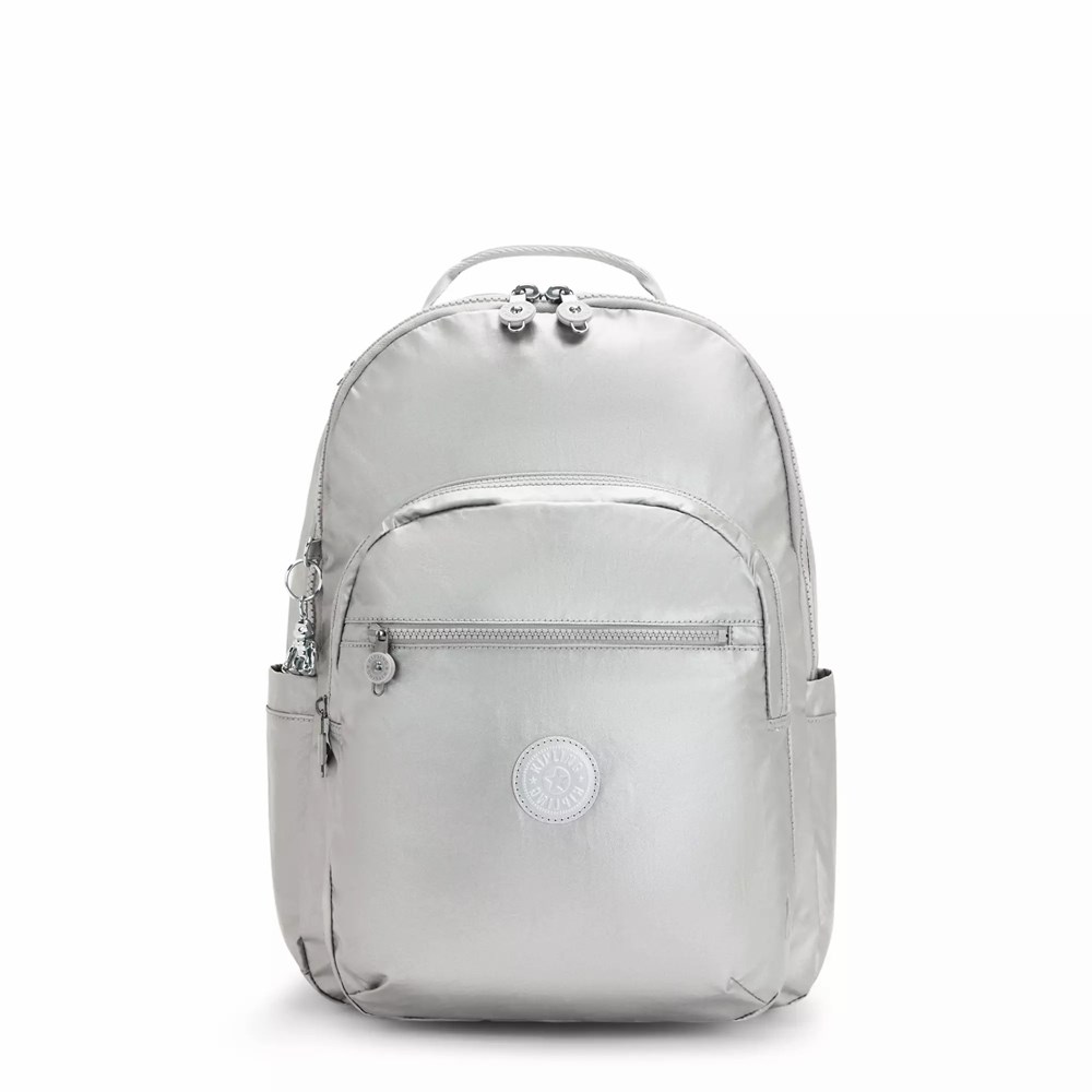 Mochilas Grandes Kipling Seoul Large Metallic 15\