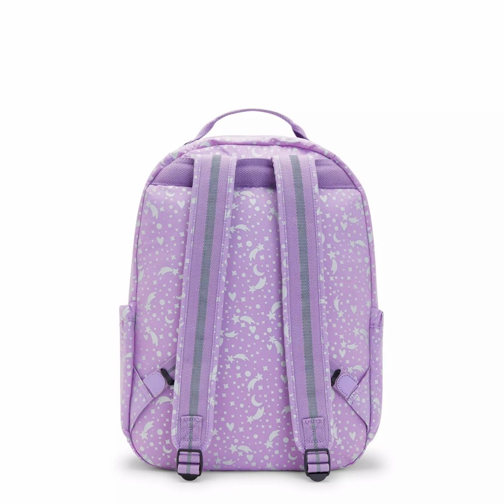 Mochilas Grandes Kipling Seoul Large Printed 15