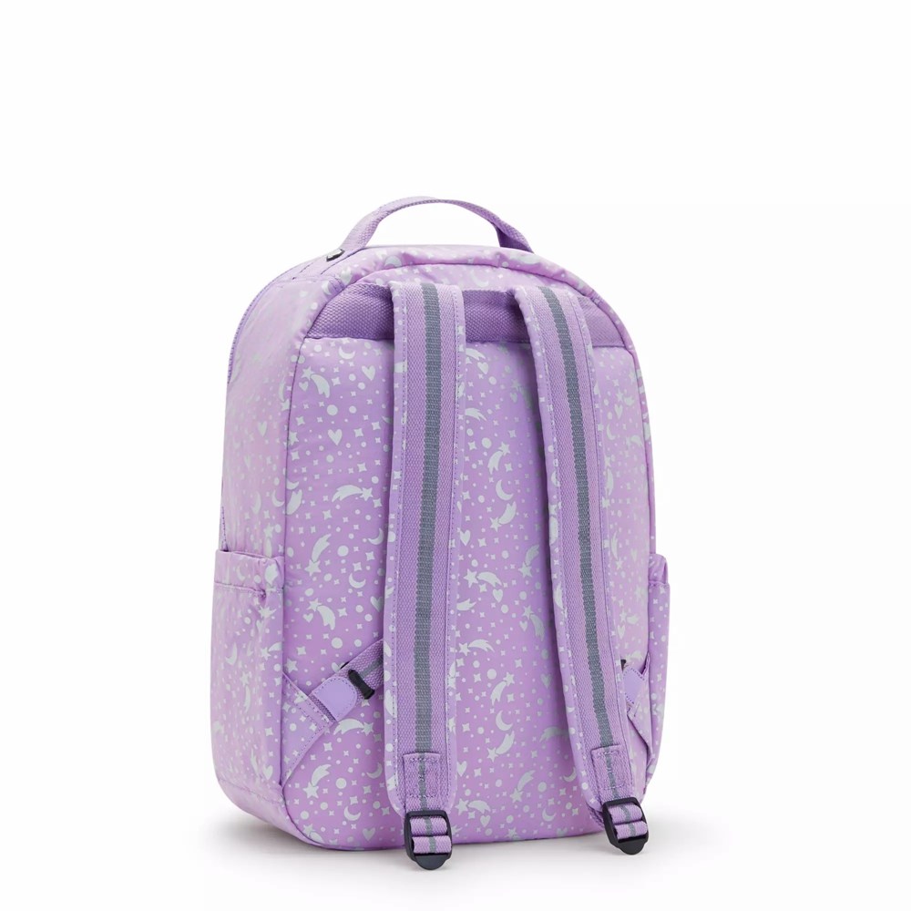 Mochilas Grandes Kipling Seoul Large Printed 15