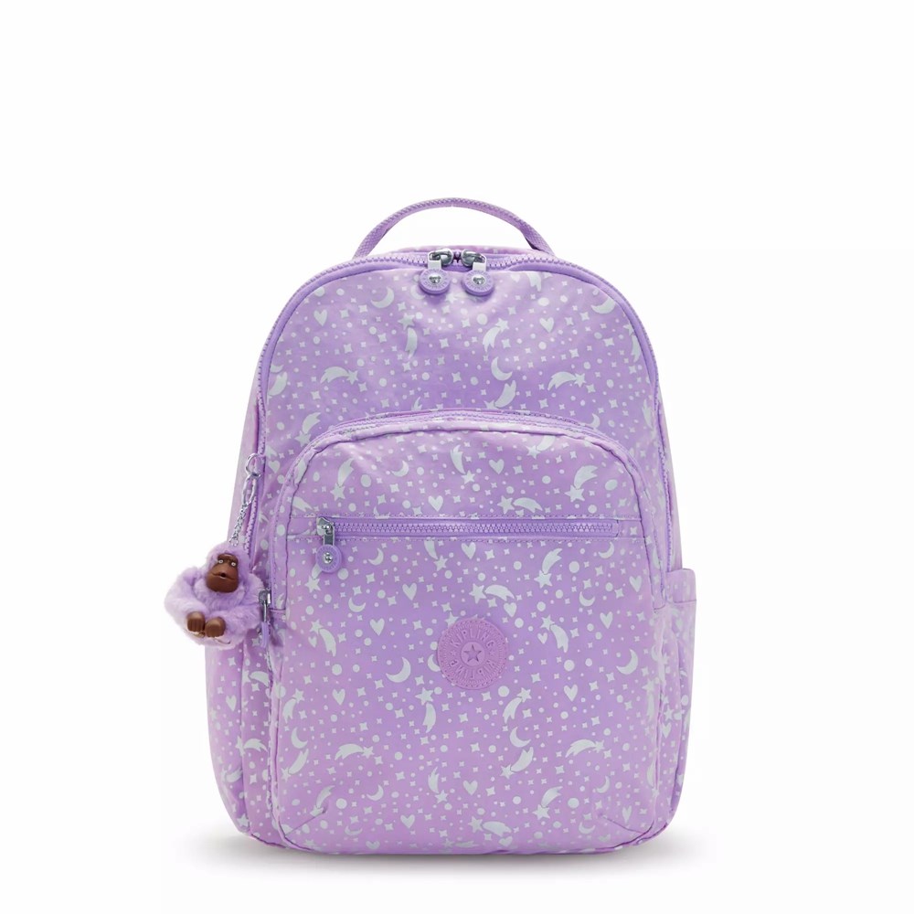 Mochilas Grandes Kipling Seoul Large Printed 15\