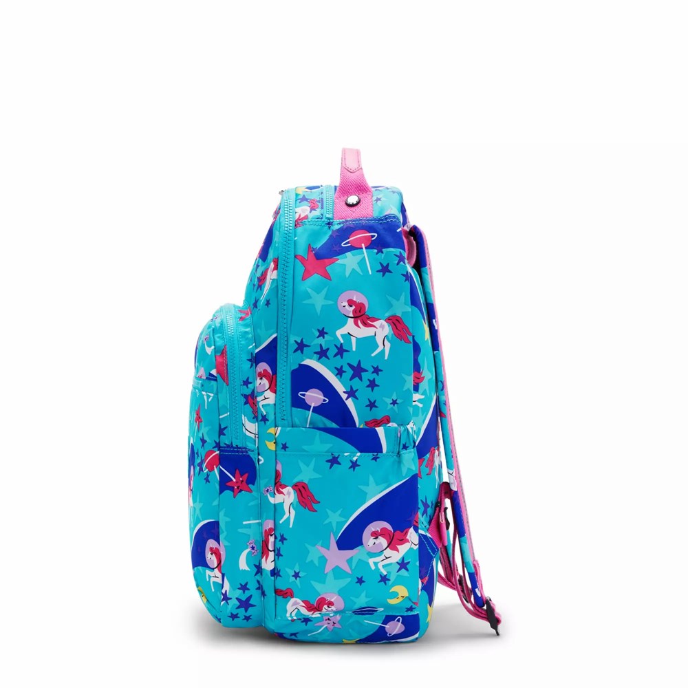 Mochilas Grandes Kipling Seoul Large Printed 15